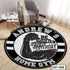Fitness Home Gym Decor Be Better Than Yesterday Round Rug, Carpet