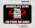Fitness Custom Metal Sign Motivation Quote Vintage Metal Sign Gym Gift