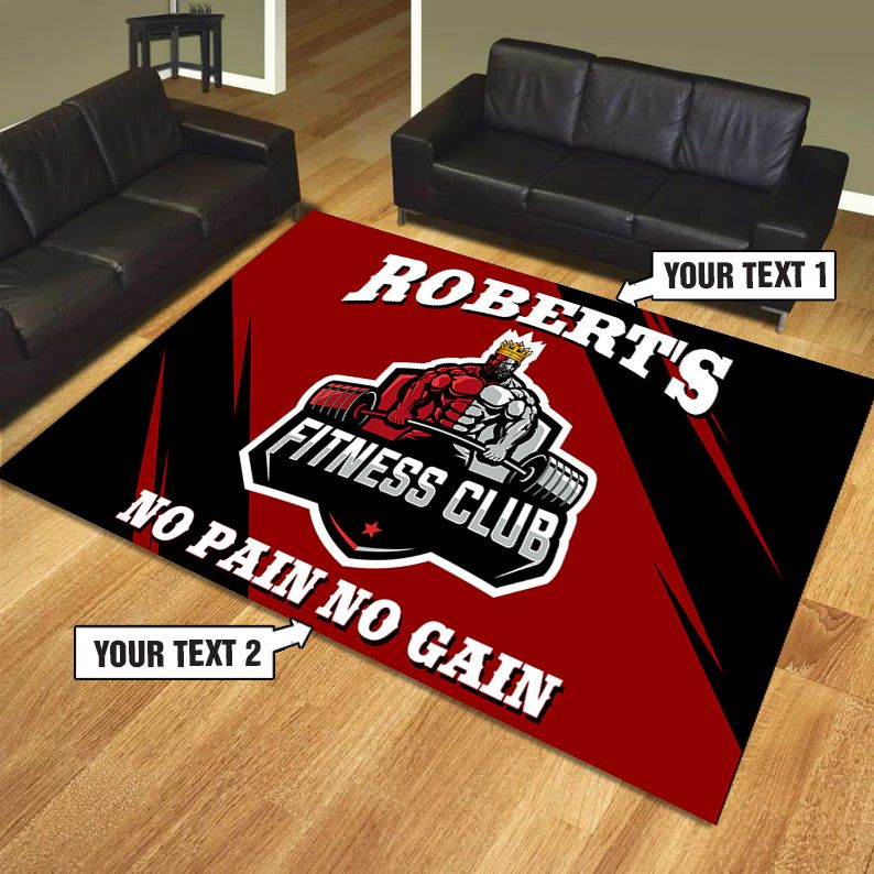 Fitness Gym Rug Home Gym Decor Bodybuilding Gift