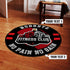 Gym Round Rug Home Gym Decor Fitness Club Bodybuilding gift
