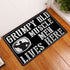 Personalized Bodybuilding Home Gym Decor Grumpy Old Muscle Men Door Mat