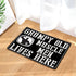 Personalized Bodybuilding Home Gym Decor Grumpy Old Muscle Men Door Mat