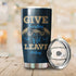 Personalized Bodybuilding Gym Tumbler Give Everything Leave Nothing Workout Gifts