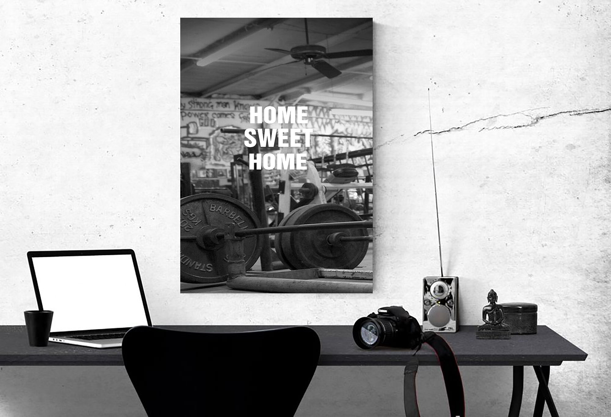 Motivational Quotes Gym Poster Canvas Gym Wall Art Fitness Gifts