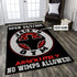 Personalized Gym Rug Home Gym Decor Bodybuilding Gift