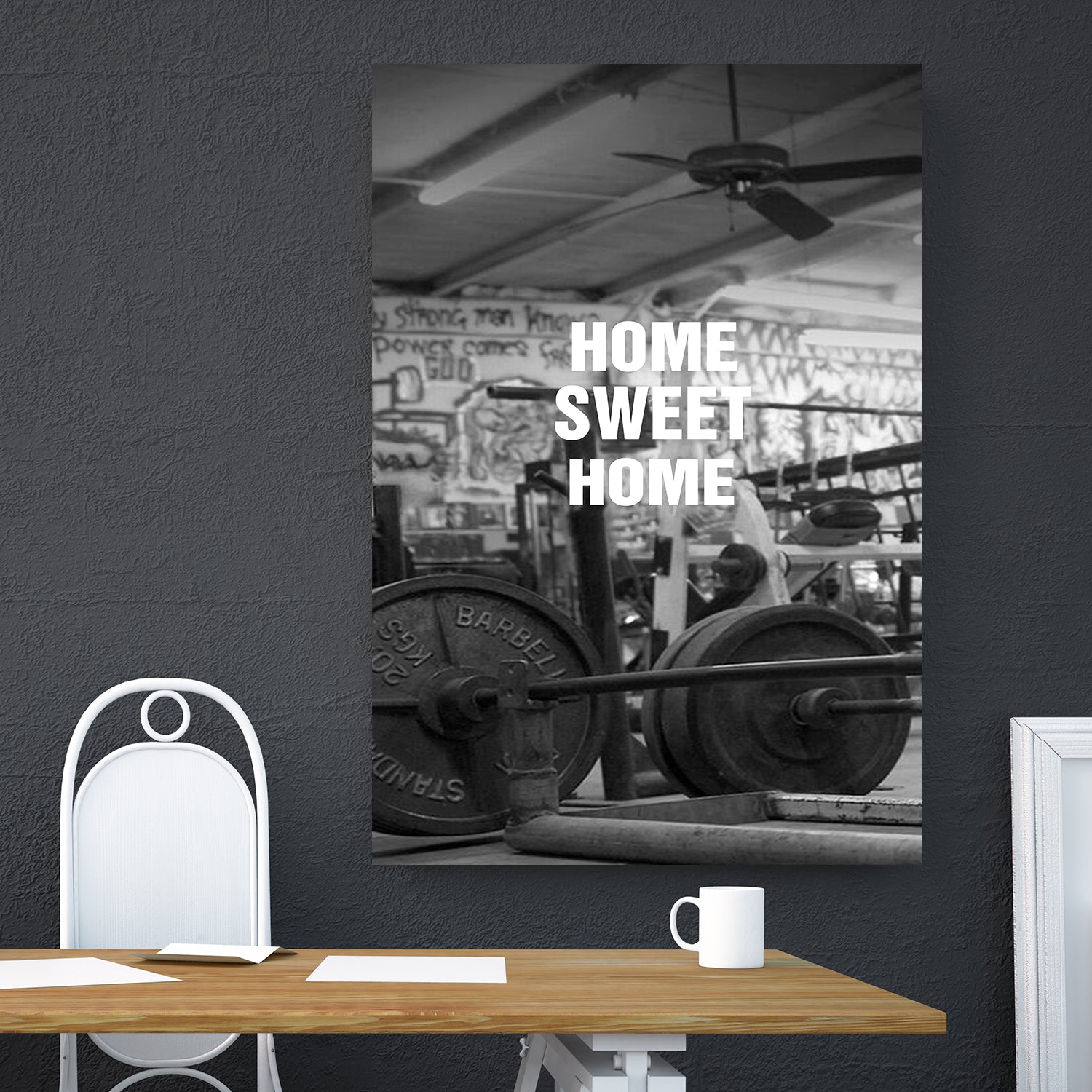 Motivational Quotes Gym Poster Canvas Gym Wall Art Fitness Gifts