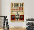 Home Gym Decor Canvas I Can Do All Things Through Christ 11243