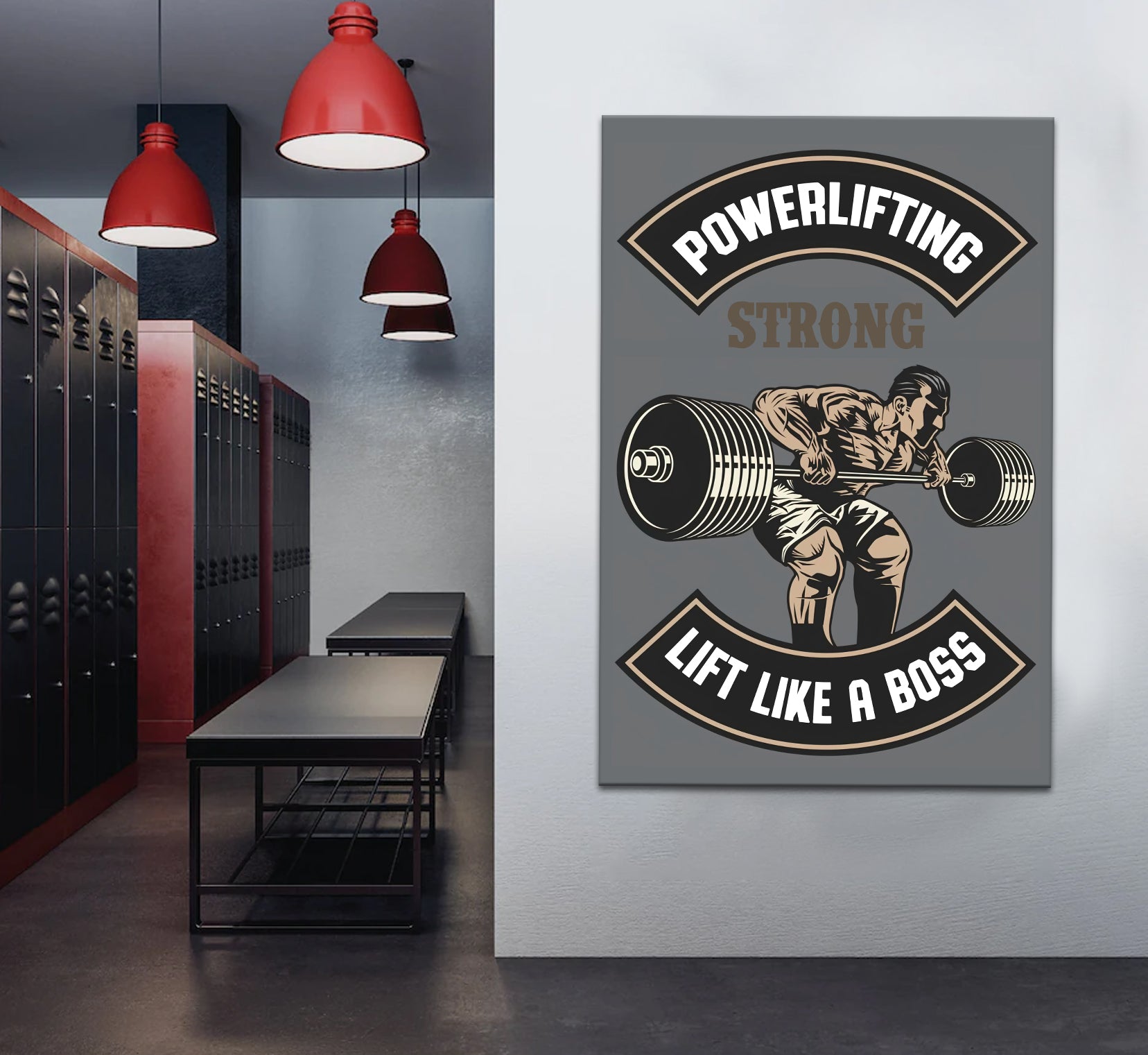 Powerlift Like A Boss Motivation Poster 11255