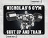 Gym Custom Metal Sign Home Gym Decor Bodybuilding Wall Art Gym Gift