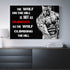 Motivational Quotes Gym Poster Canvas Gym Wall Art Fitness Gifts