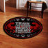 Motivational Quotes Gym Round Rug Carpet Home Gym Decor Bodybuilding gift
