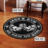 Personalized Home Gym Decor Motivational Quotes Round Rug, Carpet