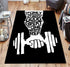 Home Gym Decor Rug Carpet Motivational Bodybuilding Gift