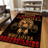 Old Man Bodybuilding Rug Carpet Home Gym Decor Weightlifting Gift