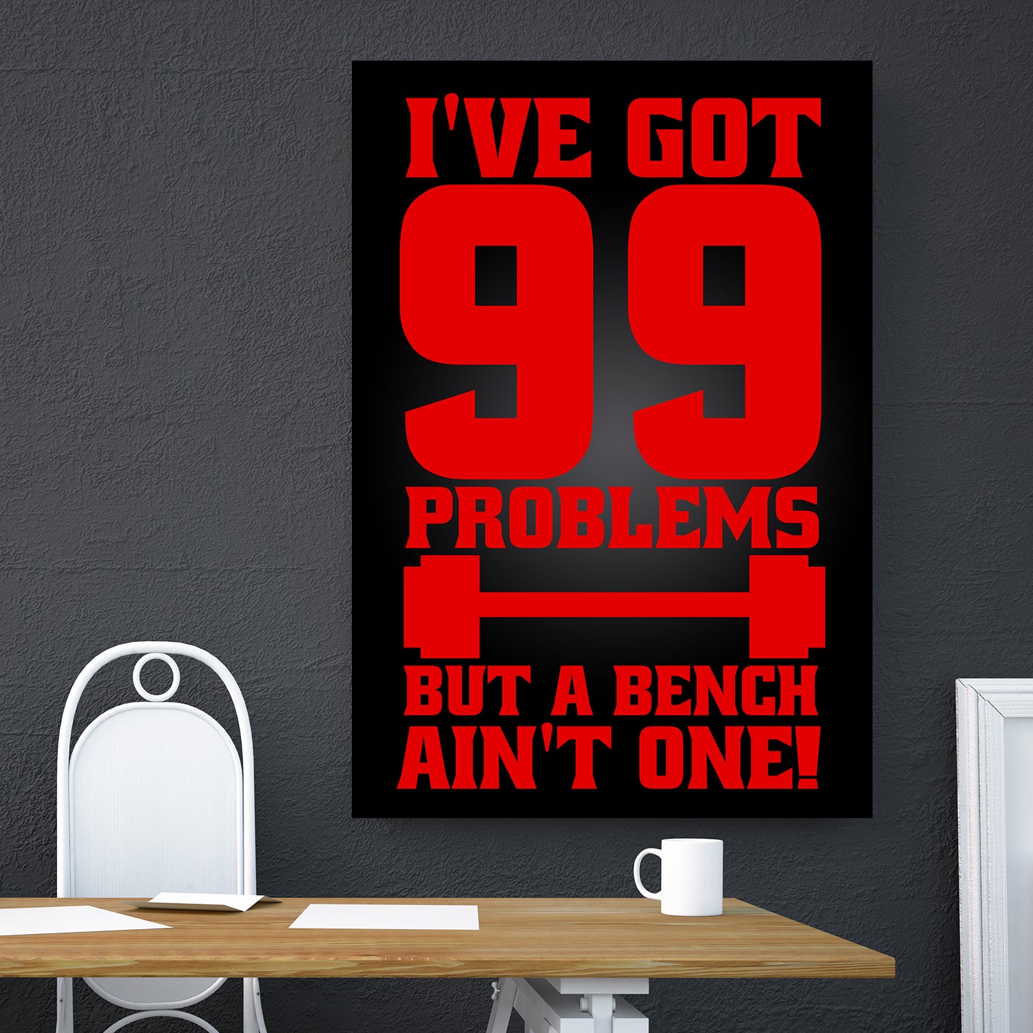Motivational Quotes Gym Poster Canvas Home Gym Decor Fitness Gifts