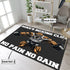 Personalized Gym Rug Home Gym Decor Bodybuilding Gift Muscle Strong Pitbull