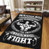 Personalized Gym Rug Home Gym Decor Bodybuilding Gift