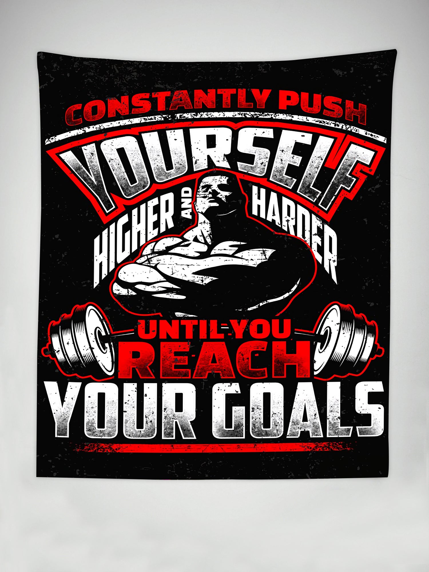 Personalized Gym Rug Home Gym Decor Bodybuilding Gift