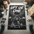 Grim Reaper Lift or Die Custom Gym Rug