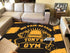 Personalized Fitness Rug Home Gym Decor Gym Gift No Pain No Gain