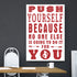 Gym Poster Canvas Gym Wall Art Fitness Gifts Motivational Quotes