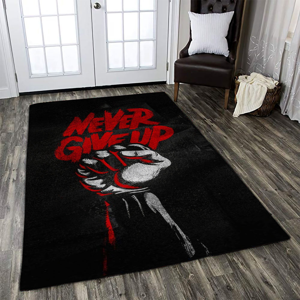 Personalized Bodybuilding Rug Home Gym Decor My Therapy Gym Gift