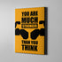 Motivational Quotes Gym Poster Canvas Home Gym Decor Fitness Gifts
