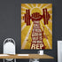 Motivational Quotes Gym Poster Canvas Gym Wall Art Fitness Gifts One More Rep