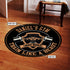 Personalized Bodybuilding Home Gym Decor Train Like A Beast Round Rug, Carpet