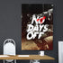 No Days Off Gym Poster Canvas Gym Wall Art Fitness Gifts