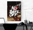 No Days Off Gym Poster Canvas Gym Wall Art Fitness Gifts