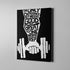 One More Rep Gym Poster Canvas Home Gym Decor Bodybuilding Gift