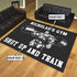 Personalized Bodybuilding Gym Home Gym Decor Muscle Man Carpet Weightlifting Gift