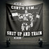 Custom Home Gym Flags Banner for Bodybuilding 09701