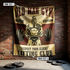 Personalized Old Man Weightlifting Home Gym Decor Wall Banner Flag 09723