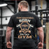 Gym Pump Cover T-shirt Train Like a Beast Motivational Saying 10529