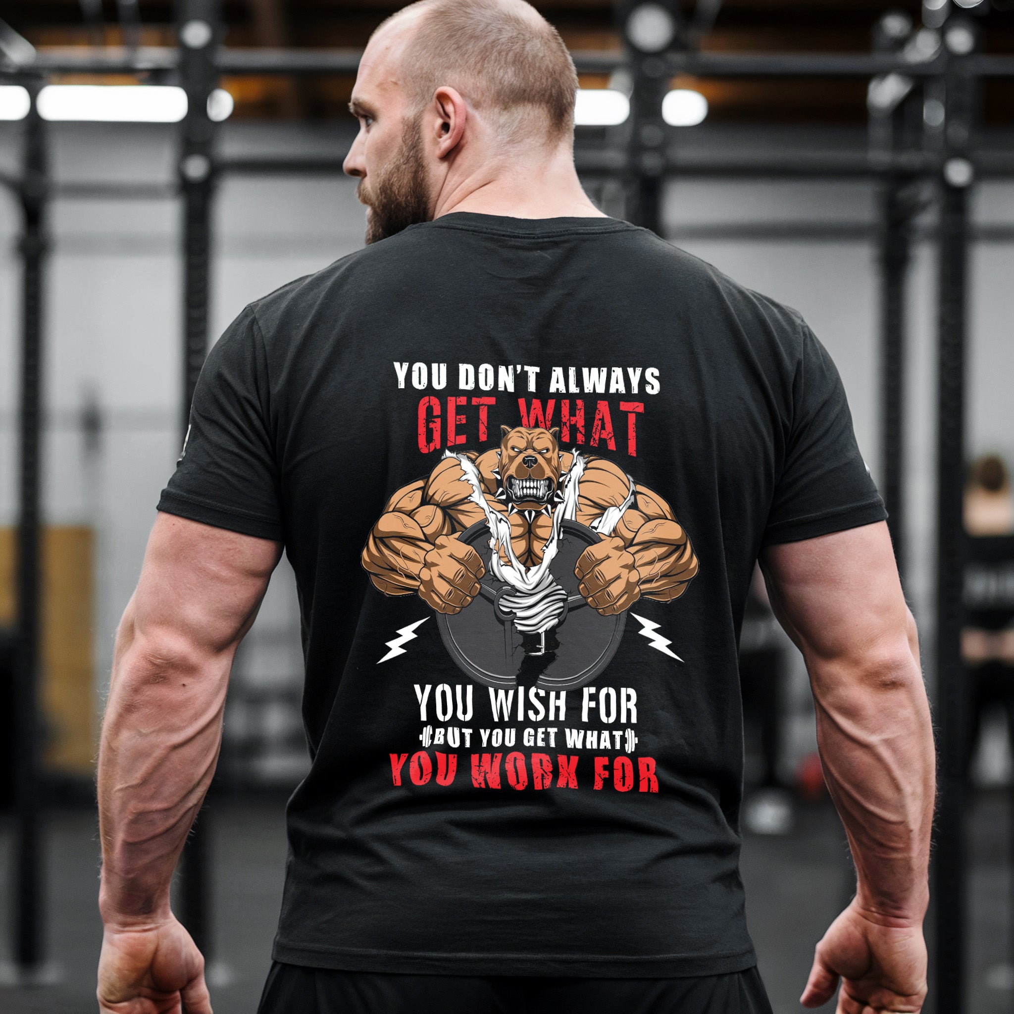 Workout Essential: Bodybuilding T-Shirt Featuring Motivational Quote - Weightlifting Shirts 10532