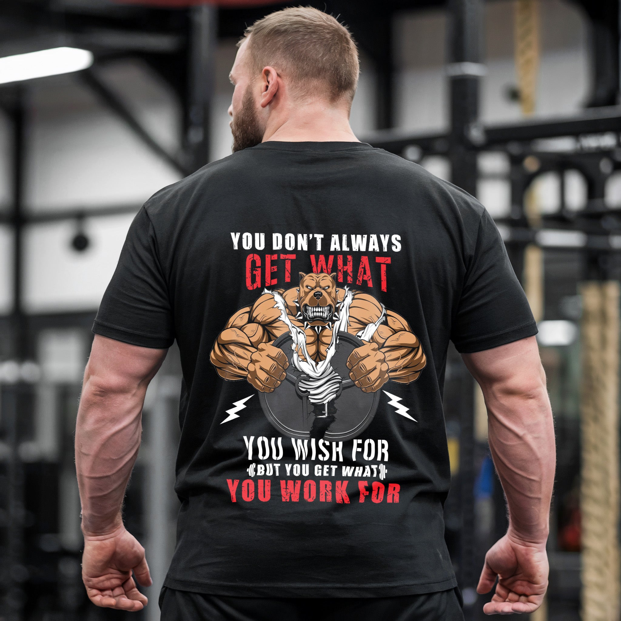 Workout Essential: Bodybuilding T-Shirt Featuring Motivational Quote - Weightlifting Shirts 10532