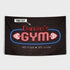 Personalised Gym, Home Gym Neon Effect Vinyl Flag Banner 10543