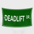 Personalised Gym, Home Gym Decor DeadLift Street Gym Flag 10545