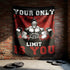 Home Gym Decor Motivational Quotes Flag Banner Tapestry 10762