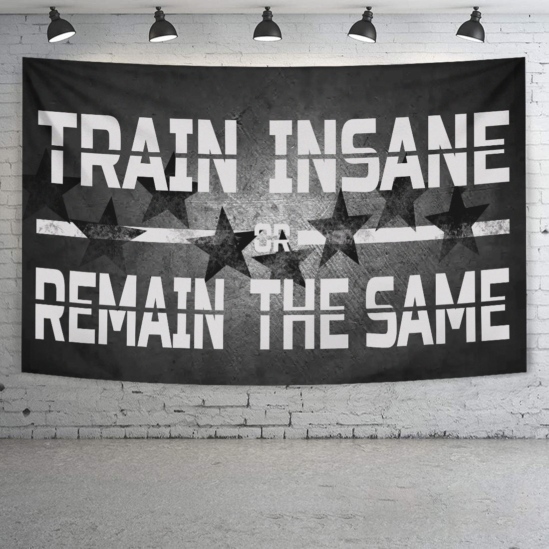 Home Gym Decor Motivational Quotes Flag Banner 10767