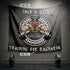 Personalized Gym Flag Banner Home Gym, Fitness Club Viking Barbell 10803