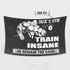 Premium Gym Flag: Personalized Home & Garage Workout Flags | Train Like a Beast 10852