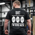 Quiet, I'm Doing Math - Humorous Weightlifting T-Shirt for Gym Lovers 10918