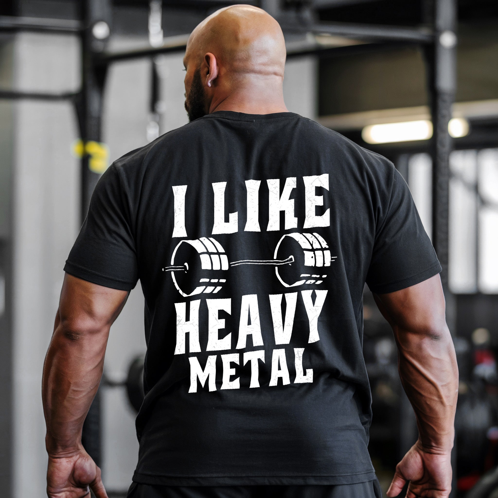 I Like Heavy Metal Gym T-Shirt - Humor & Iron for Lifters 10919