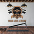Combo 3 Gym Wall Vinyl Stickers for Home Gym Decor 11162