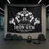 Personalized Home Gym Flag Iron Viking 11185