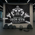 Personalized Home Gym Flag Iron Viking 11185