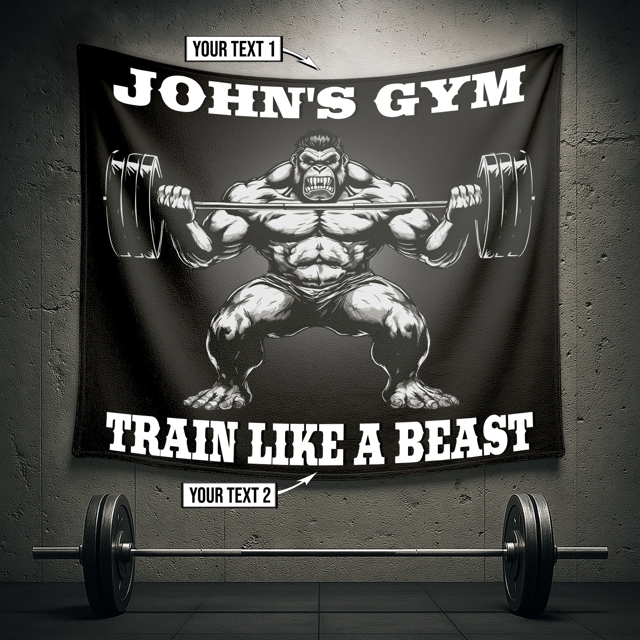 Muscle Gorilla Gym Flag Train Like a Beast 11292